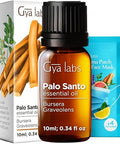Gya Labs Palo Santo Essential Oil For Diffuser & Lavender Oil Essential Oil For Diffuser Set - Aromatherapy Grade Essential Oils Set - 2X10Ml - Gya Labs