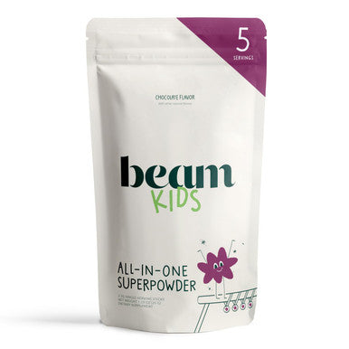 Beam Kids All in One Superfood Powder Nutritional Shake Organic Greens Probiotics Vitamins Immune Support Gut Health Superfood Drink Daily Nutrition for Children No Artificial Sweeteners