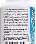 Doctor'S Best Biotin Supports Hair Skin Nails Boost Energy Nervous System Nongmo Vegan Gluten 120 Count