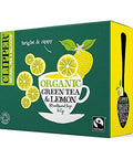 Clipper Organic Green Tea & Lemon 80 Bags