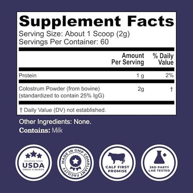 Left Coast Performance Colostrum Powder