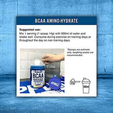 Applied Nutrition BCAA Powder Branched Chain Amino Acids Supplement with Vitamin B6 Replenish Electrolytes Amino Hydrate Intra Workout and Recovery Powdered Energy Drink 450g (Orange & Mango)
