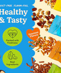 Nuts.com - Nuts and Dried Fruits Snack Box Ã¢â‚¬â€œ Gourmet Mix Assortment for Festive Gifts Ã¢â‚¬â€œ Package Includes Mixed Nuts, Dried Apricots & Fruits, Trail Mix, Heat Mix and Apple Pie Crunch