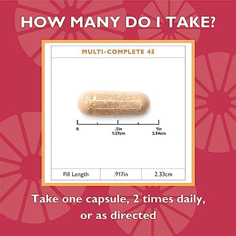 Celebrate Vitamins Bariatric Bundle MultiComplete 45mg Iron Multivitamin and Balance Probiotic + Prebiotic Capsules PostSurgery Nutritional and Digestive Support for Sleeve Gastrectomy and Gastric Bypa