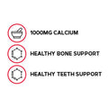 Gnc Calcium Citrate 1000 Mg, 180 Vegetarian Caplets