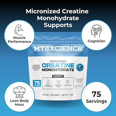 Myoxcience Micronized Creavitalis Creatine 75 Servings