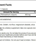 Swanson Full-Spectrum Parsley Leaf Extract - Herbal Supplement Promoting Digestive Health - Natural Formula Supporting GI Tract Health - (60 Capsules 400mg Each) (2 Pack)