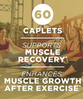 Advocare Nighttime Recovery Amino Acid & Herbal Supplement - Muscle Recovery Supplement With Ashwagandha, L-Arginine, Magnesium & More - 60 Caplets