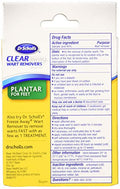 Dr. Scholl'S Clear Away Wart Remover Plantar 24 Count (Pack Of 3)