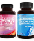 BioEmblem Women's Triple Magnesium Complex and Multivitamin fro Cardiovascular Health and Nutritional Needs
