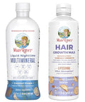 Maryruth's Liquid Nighttime Multimineral (Coconut & Hair Growth Max Liposomal (Almond 32Oz