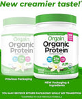 Orgain Organic Vegan Protein Powder Vanilla Bean 21G Plant Based Protein 4G Prebiotic Fiber No Lactose Ingredients No Added Sugar Nongmo For Shakes & Smoothies 1.02 Lb (Packaging May Vary)