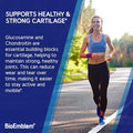 Bioemblem Glucosamine Sulfate With Chondroitin & Msm Joint Support Supplement With 90 Caps 1500Mg