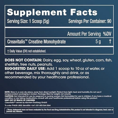 Prohealth Longevity Micronized Creatine. Pharmaceutical Grade Creatine Monohydrate Is Easier On Kidneys 5 G/Serving 90 Servings 3 Month Supply