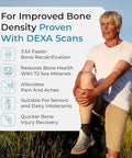 Marine Calcium Bone Density Supplement 3.5X Absorbable Pearl Calcium and Icelandic Marine Algae with Magnesium Vitamin D3 K2 and More Organic Holistic Alternative Astronaut Endorsed 30 Days Supply
