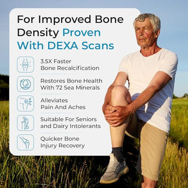 Expert Remedies Marine Calcium Bone Density Supplement 35X Absorbable Pearl Calcium &