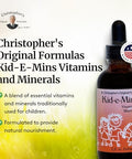 Christopher'S Original Formulas Kidemins Vitamins & Minerals Natural Orange Flavor Kids Liquid Multivitamin 2 Oz