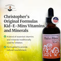 Christopher'S Original Formulas Kidemins Vitamins & Minerals Natural Orange Flavor Kids Liquid Multivitamin 2 Oz