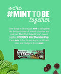 Fit Crunch Protein Bar Snack Size Protein Bar Gluten Value Pack (24 Snack Size Bars Mint Chocolate Chip)