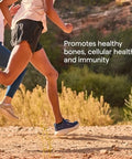 Trace Minerals Vitamin D3 + K2 Gummies Bioavailable Vitamin Blend for Bone Heart and Immune System Support HighPotency PlantBased GlutenFree and Vegan Strawberry 60 Servings