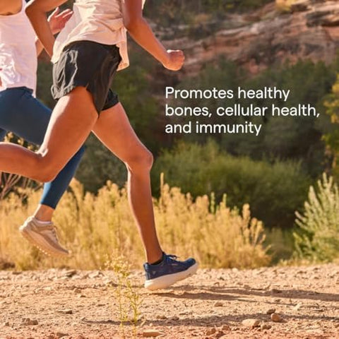 Trace Minerals Vitamin D3 + K2 Gummies Bioavailable Vitamin Blend for Bone Heart and Immune System Support HighPotency PlantBased GlutenFree and Vegan Strawberry 60 Servings
