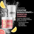 Raw Nutrition Creatine Monohydrate & Citrus Grapefruit Pre-Workout Powder Bundle