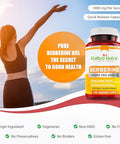 Kaibro Nutra Berberine 500mg 1000mg Per Serving for Supports Healthy Immune Function Anti oxidantGastrointestinal and Overall Wellness 120 Capsules
