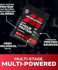 Muscletech Platinum 8Hour Protein Powder 7 Premium Protein Sources With Whey & Casein Protein For Increased Lean Muscle Strength & Improved Recovery Milk Chocolate 50 Servings