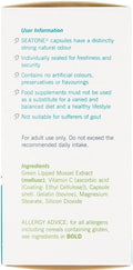 Seatone Green Lipped Mussel Extract with Vitamin C 90 Capsules