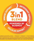 Nature Made Wellblends Immunemax Gummies, Vitamin C 1000Mg + Zinc, Selenium, & Vitamin D3 5000 Iu, Immune Support Supplement, 42 Gummies