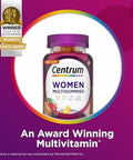 Centrum Multigummies Gummy Multivitamin For Women, Multivitamin/Multimineral Supplement With Vitamin D3, B Vitamins And Antioxidants, Assorted Fruit Flavor - 170 Count