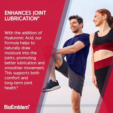 Bioemblem Glucosamine Sulfate With Chondroitin & Msm Joint Support Supplement With 90 Caps 1500Mg
