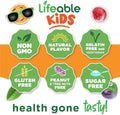 Lifeable Sugar Free Vitamin D for Kids 1000 IU Great Tasting Natural Flavor Gummy Supplement Gluten Free Vegetarian Chewable for Strong and Healthy Bones for Children Teen Toddler 90 Gummies