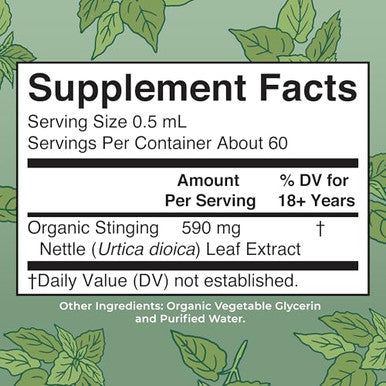 Maryruth'S Organics Stinging Nettle Leaf Extract Detox Supplement Herbal Drops Usda Organic Vegan Non-Gmo Gluten Free 1 Fluid Oz