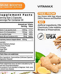10-In-1 Immune System Support Booster With Elderberry, D3, Selenium, Quercetin, Zinc, Vitamin C, Ginger, Turmeric Curcumin, B6, Echinacea ÃƒÂ¢Ã¢â€šÂ¬Ã¢â‚¬Å“ Natural Immune Defense ÃƒÂ¢Ã¢â€šÂ¬Ã¢â‚¬Å“ Made In Usa (60 Count (Pack Of 2))