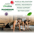 Lifeable Magnesium Citrate Gummies Sugar Great Tasting Magnesium Supplement Gummies for Adults Vegan Non GMO Magnesium Gummy for Men and Women for Muscle Relaxation 60 Count