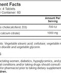 Vitacost Calcium Citrate With Vitamin D3-1000 Mg Per Serving - 240 Tablets
