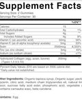 Vitamatic Hydrolyzed Collagen Gummies With Vitamin C, Zinc And Biotin, 200 Mg - Healthy Skin Support - 60 Gummies