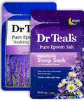 Dr Teal'S Lavender & Melatonin Bath Soak Variety Set (2 Pack3Lb Ea.)