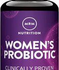 MRM Nutrition Women's Probiotics | Intestinal + Immune Health | Prebiotics + postbiotics | Clinically Proven| 25 Billion Cells | Good Bacteria for Gut Health| Shelf Stable | 30 Servings