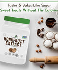 Morning Pep Monk Fruit Classic | White Sugar Substitute 2.5 lb and Morning Pep 100% Pure Monk Fruit extract sweetener, No Erythritol,5 oz
