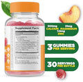Lifeable Calcium Magnesium Zinc With Vitamin D3 Gummies Great Tasting Calcium Magnesium Zinc D3 Supplement For Tooth And Bone Health Calcium Gummies For Adults 90 Gummies