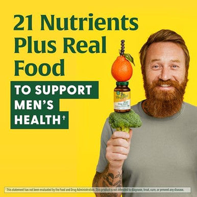 Megafood Men'S 40+ One Daily Multivitamin For Men With Vitamin B, Vitamin D3, Selenium, Zinc & Real Food - Immune Support, Energy Metabolism, And Muscle & Bone Health ÃƒÂ¢Ã¢â€šÂ¬Ã¢â‚¬Å“ Non Gmo Vegetarian - 90 Tabs