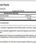 Swanson Vitamin C with Rose HIPS 1000 Milligrams 30 Capsules
