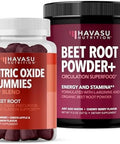Havasu Nutrition Nitric Oxide Gummies + Beet Root Powder Bundle