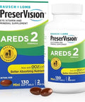 Preservision Areds 2 Eye Vitamins #1 Eye Doctor Recommended Brand Lutein And Zeaxanthin Supplement With Vitamin C Vitamin Ezinc And Copper 130 Softgels (Minigels)