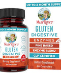 Maryruth'S Maryruth S Gluten Digestive Enzymes Up To 2 Month Supply Proprietary Enzyme Blend Vegan Pine-Based Capsules Non-Gmo 60 Count