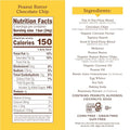Simple Mills Almond Flour Snack Bars, Peanut Butter Chocolate Chip - Gluten Free, Made with Organic Coconut Oil, Breakfast Bars, Healthy Snacks, 6 Ounce (Pack of 2)