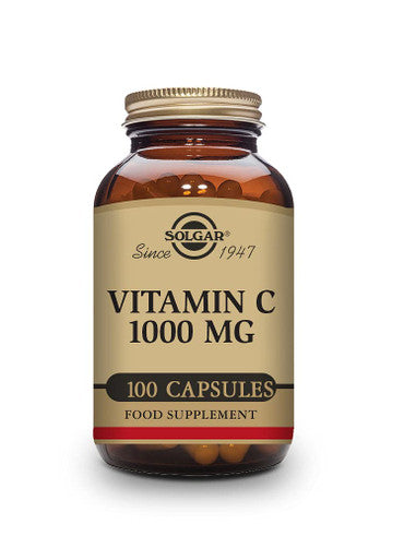Solgar Vitamin C 1000 Mg 100 Vegetable Capsules - Antioxidant & Immune Support - Overall Health Zinc 50 Mg 100 Tablets - Zinc For Healthy Skin Taste & Vision