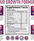 Purely Optimal Hair Growth Vitamins Supports Thicker Stronger Hair Growth Healthy Skin and Nails Biotin Collagen Keratin EasytoTake Unflavored 60 Capsules